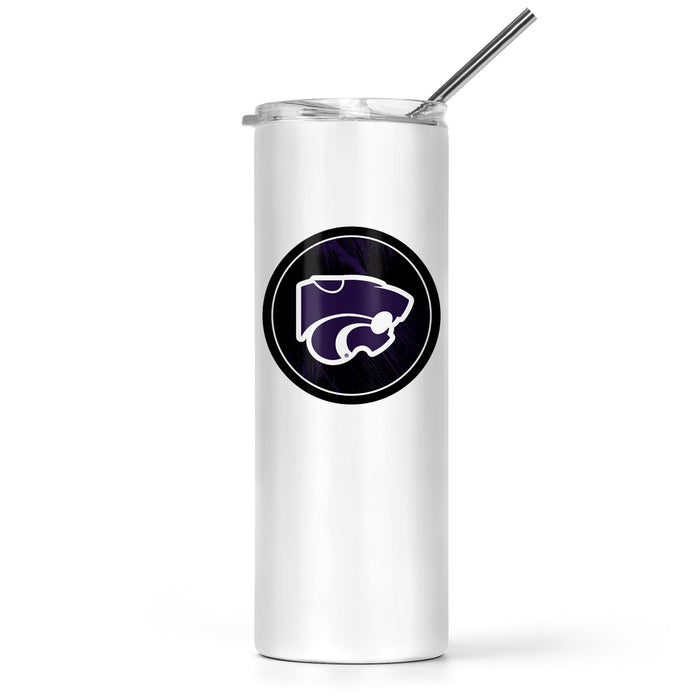 Kansas State University Stainless Steel Skinny Tumbler 20 OZ