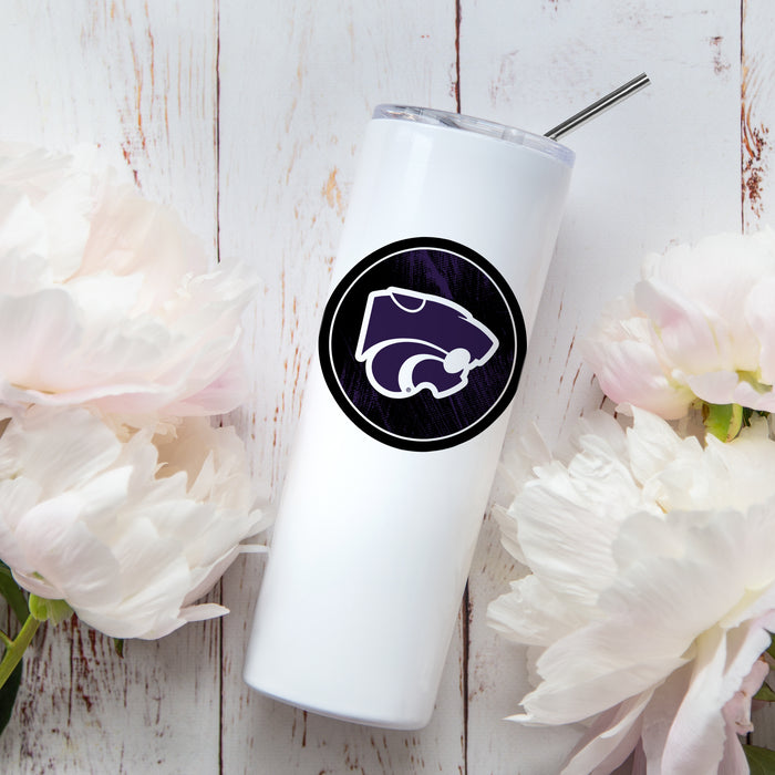 Kansas State University Stainless Steel Skinny Tumbler 20 OZ