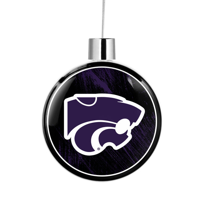 Kansas State University Christmas Ornament Flat Round