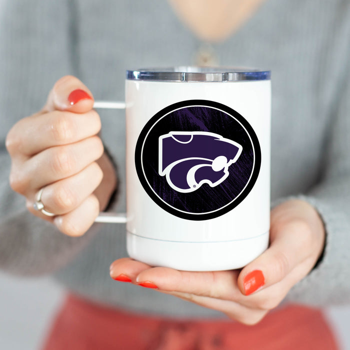 Kansas State University Stainless Steel Travel Mug 13 OZ