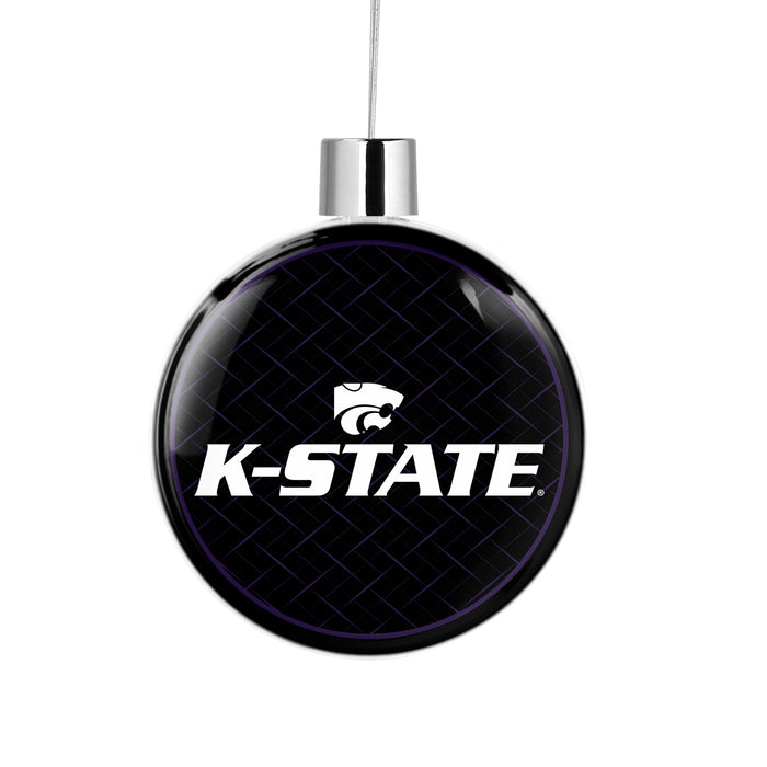 Kansas State University Christmas Ornament Flat Round