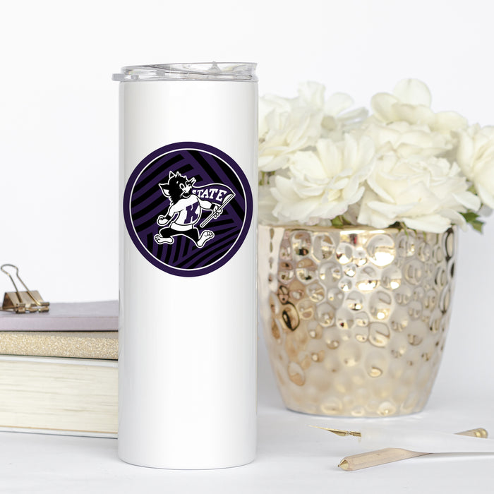 Kansas State University Stainless Steel Skinny Tumbler 20 OZ