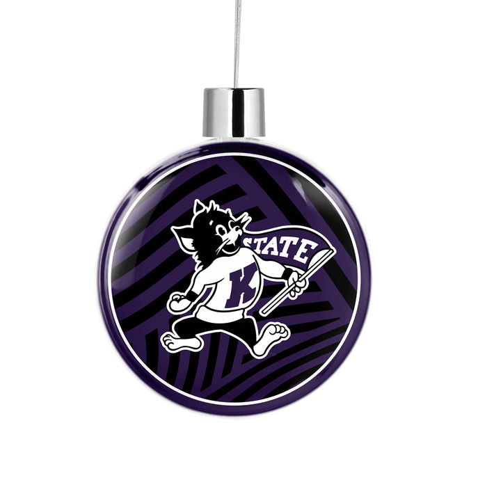 Kansas State University Christmas Ornament Flat Round