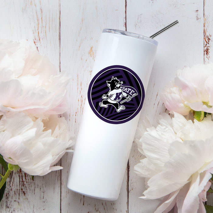 Kansas State University Stainless Steel Skinny Tumbler 20 OZ
