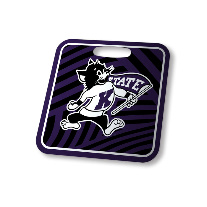 Kansas State University Luggage Bag Tag (square)