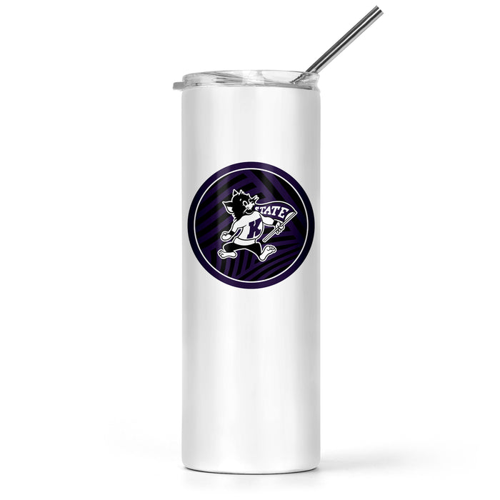 Kansas State University Stainless Steel Skinny Tumbler 20 OZ