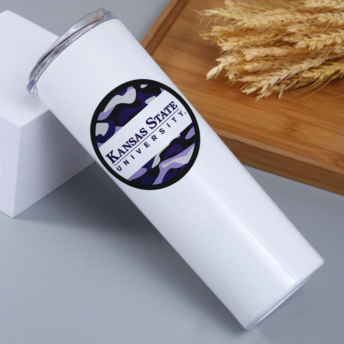 Kansas State University Stainless Steel Skinny Tumbler 20 OZ