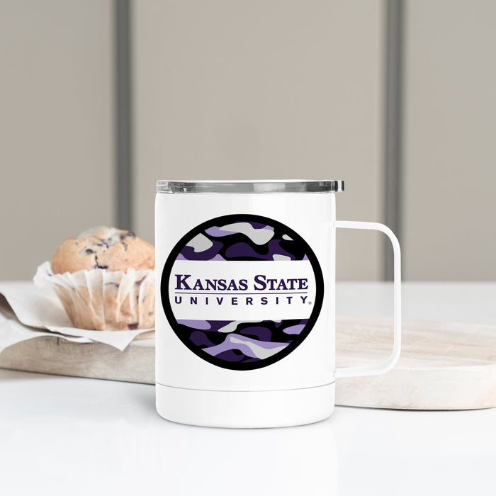 Kansas State University Stainless Steel Travel Mug 13 OZ