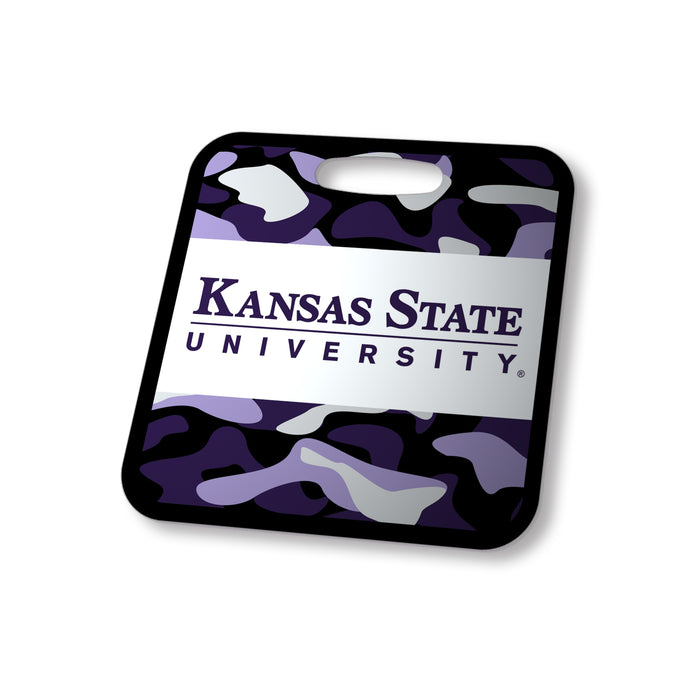 Kansas State University Luggage Bag Tag (square)