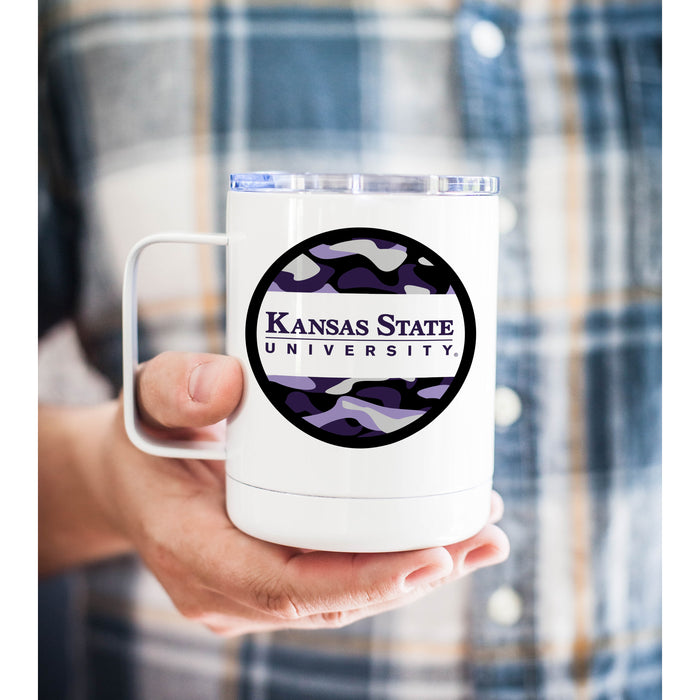 Kansas State University Stainless Steel Travel Mug 13 OZ