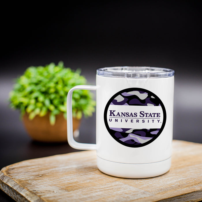 Kansas State University Stainless Steel Travel Mug 13 OZ