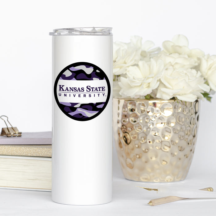 Kansas State University Stainless Steel Skinny Tumbler 20 OZ