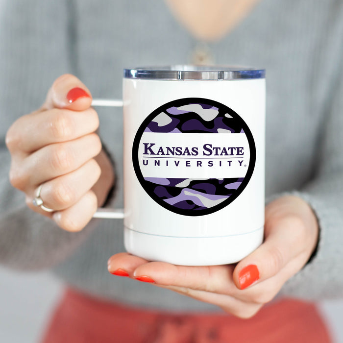 Kansas State University Stainless Steel Travel Mug 13 OZ