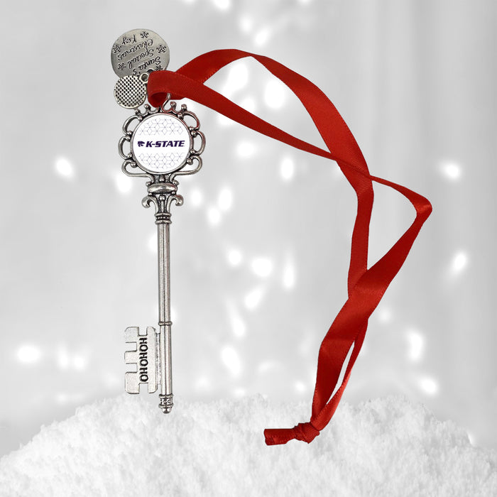 Kansas State University Christmas Ornament Santa Magic Key