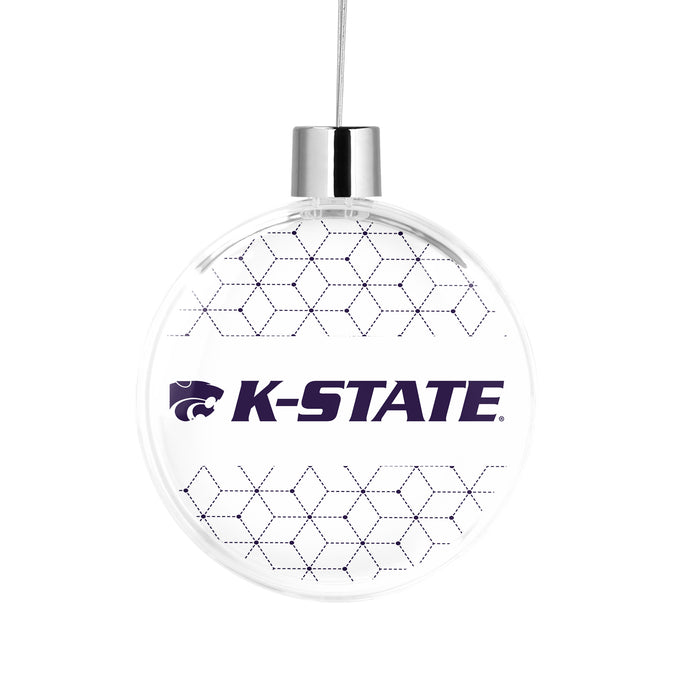 Kansas State University Christmas Ornament Flat Round