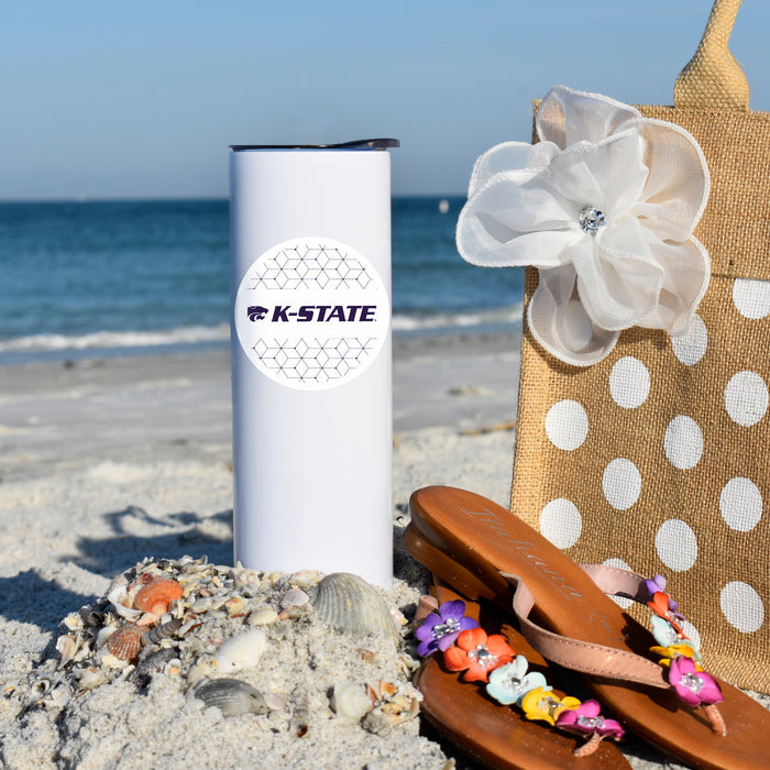 Kansas State University Stainless Steel Skinny Tumbler 20 OZ