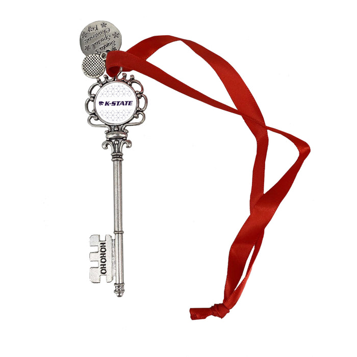 Kansas State University Christmas Ornament Santa Magic Key