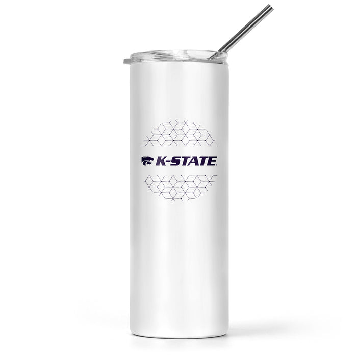 Kansas State University Stainless Steel Skinny Tumbler 20 OZ