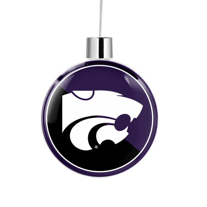 Kansas State University Christmas Ornament Flat Round