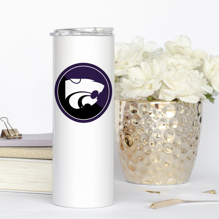 Kansas State University Stainless Steel Skinny Tumbler 20 OZ