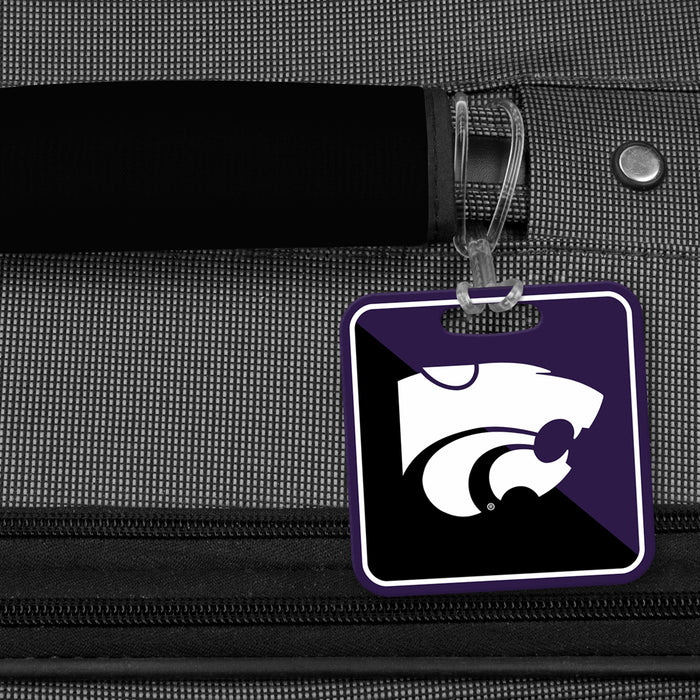 Kansas State University Luggage Bag Tag (square)