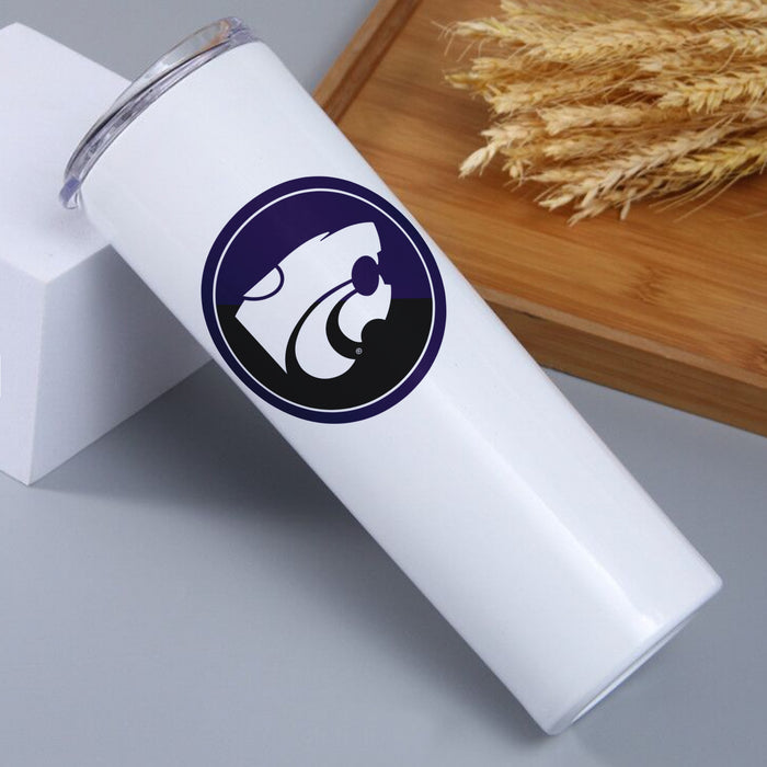 Kansas State University Stainless Steel Skinny Tumbler 20 OZ