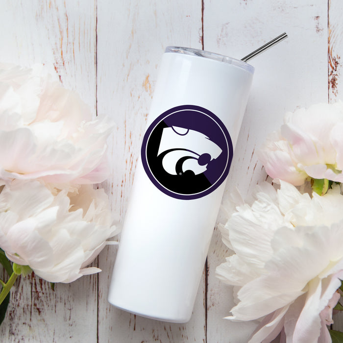 Kansas State University Stainless Steel Skinny Tumbler 20 OZ
