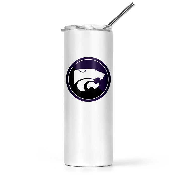 Kansas State University Stainless Steel Skinny Tumbler 20 OZ