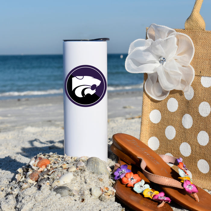 Kansas State University Stainless Steel Skinny Tumbler 20 OZ