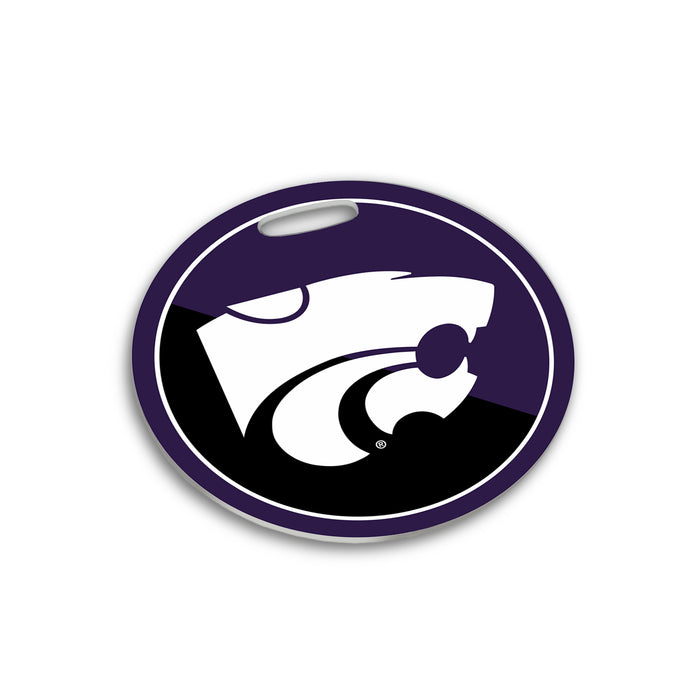 Kansas State University Luggage Bag Tag (round)