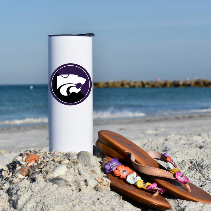 Kansas State University Stainless Steel Skinny Tumbler 20 OZ