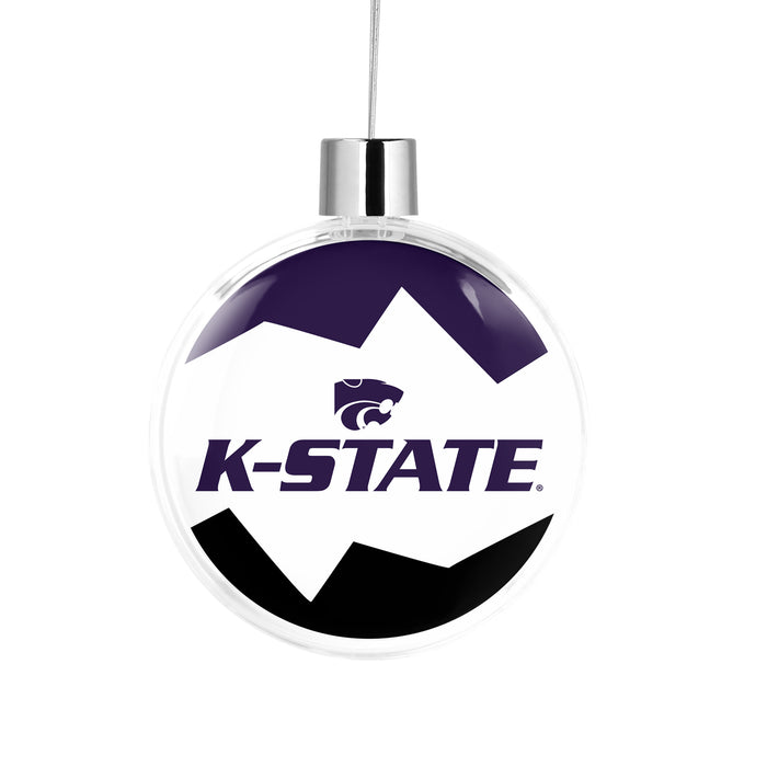 Kansas State University Christmas Ornament Flat Round