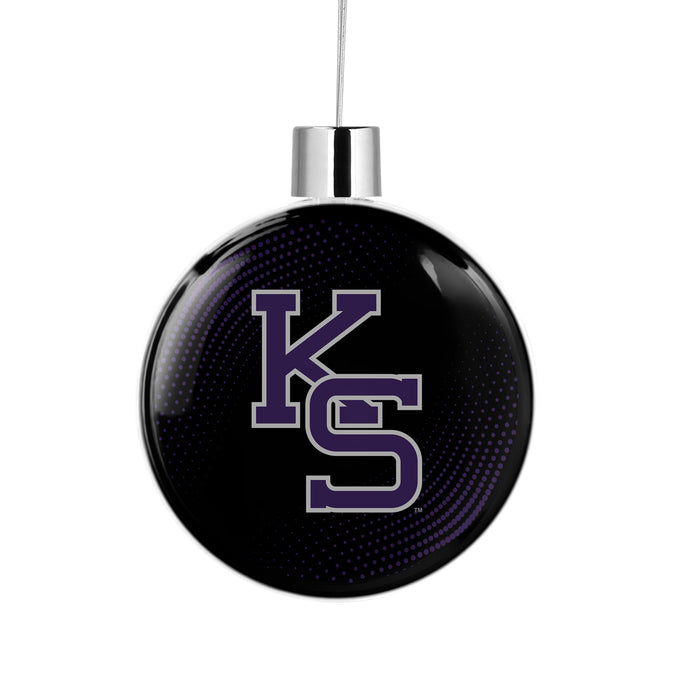 Kansas State University Christmas Ornament Flat Round