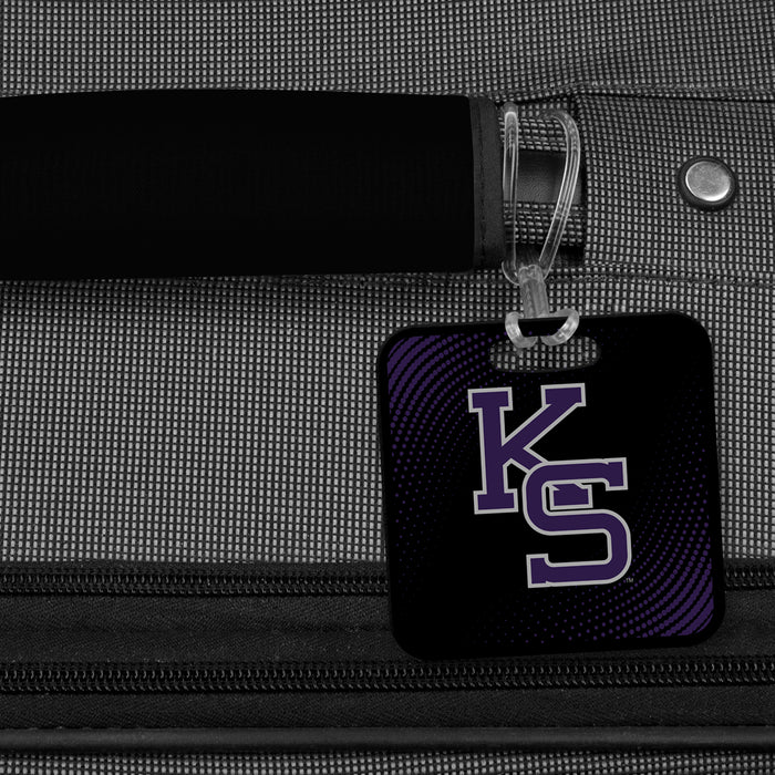 Kansas State University Luggage Bag Tag (square)