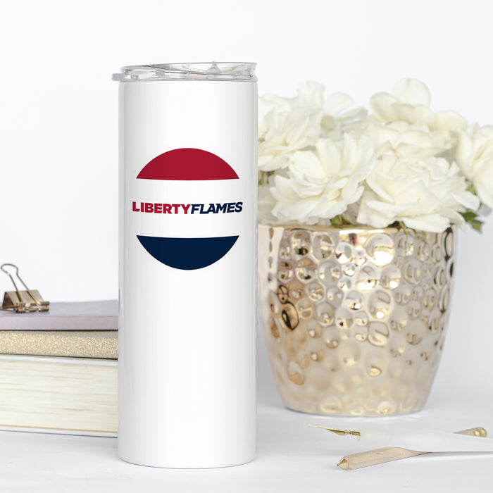 Liberty University Stainless Steel Skinny Tumbler 20 OZ