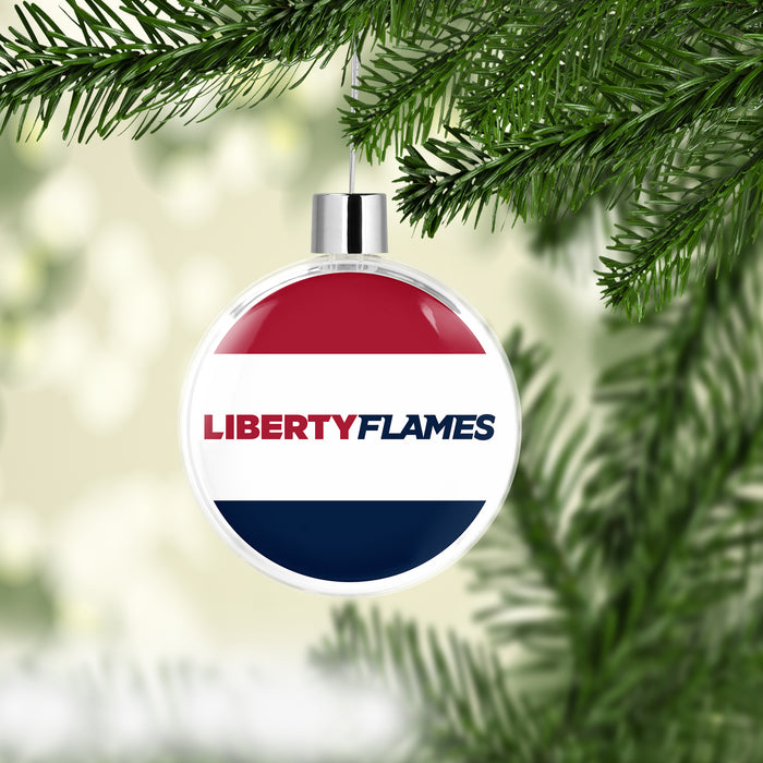 Liberty University Christmas Ornament Flat Round