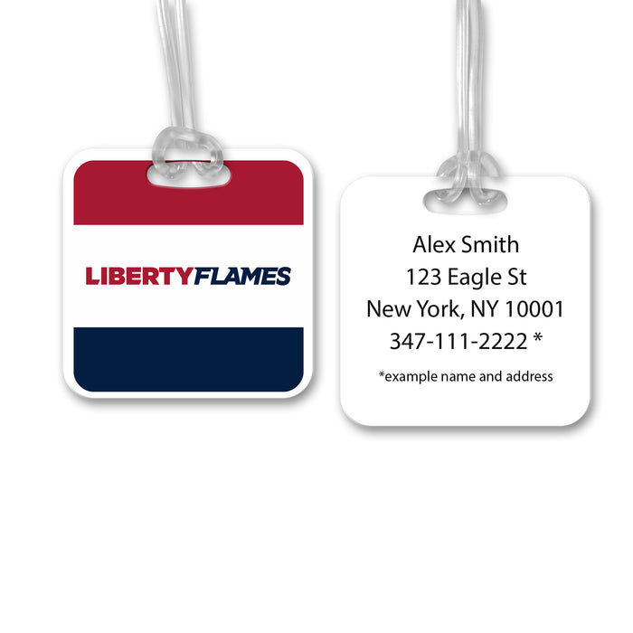 Liberty University Luggage Bag Tag (square)