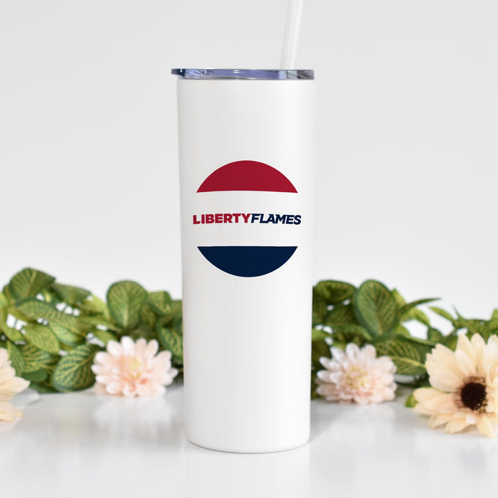 Liberty University Stainless Steel Skinny Tumbler 20 OZ