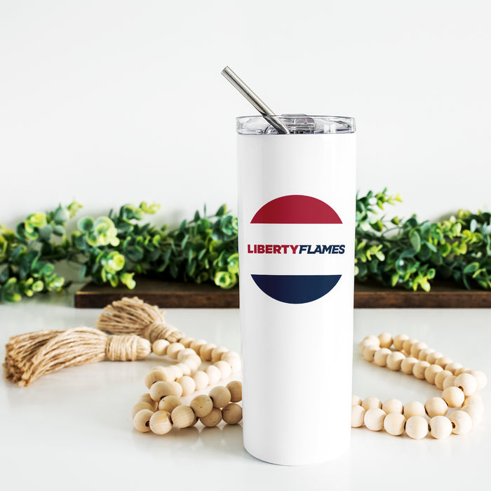 Liberty University Stainless Steel Skinny Tumbler 20 OZ