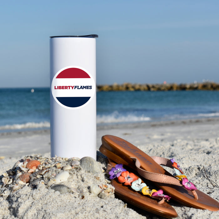 Liberty University Stainless Steel Skinny Tumbler 20 OZ