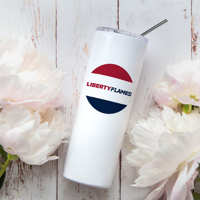 Liberty University Stainless Steel Skinny Tumbler 20 OZ