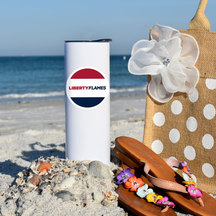 Liberty University Stainless Steel Skinny Tumbler 20 OZ