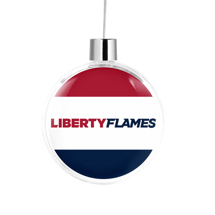 Liberty University Christmas Ornament Flat Round