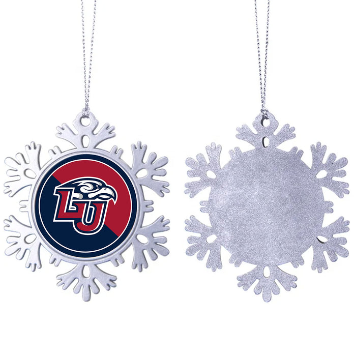 Liberty University Christmas Ornament - Snowflake Metal
