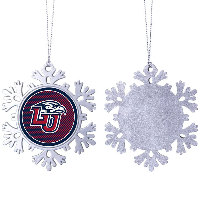 Liberty University Christmas Ornament - Snowflake Metal