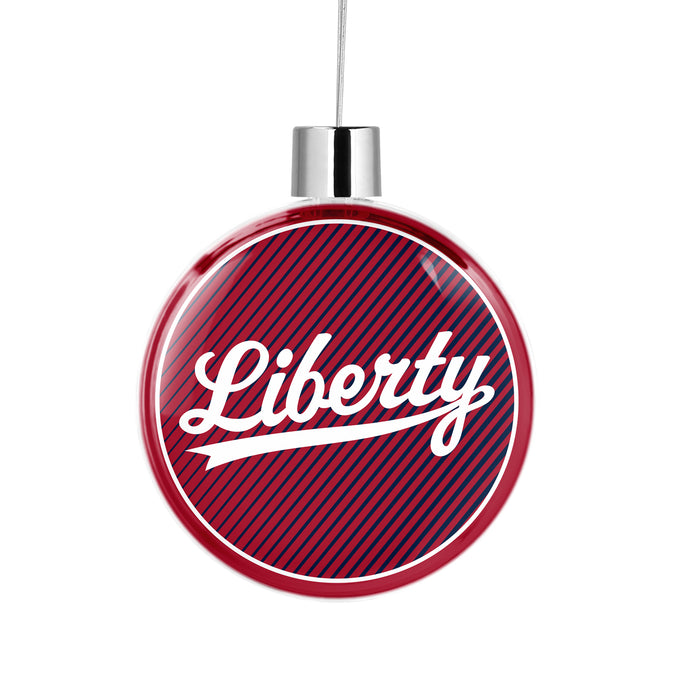 Liberty University Christmas Ornament Flat Round