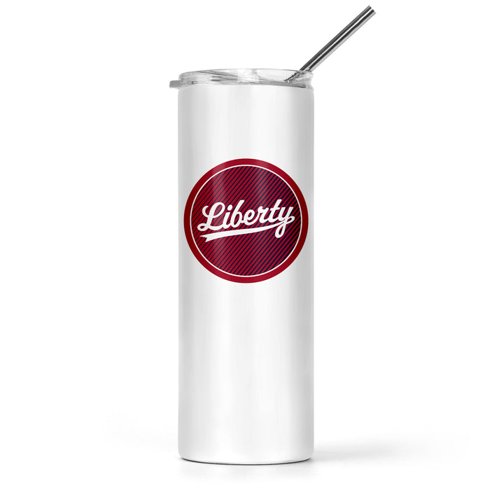 Liberty University Stainless Steel Skinny Tumbler 20 OZ