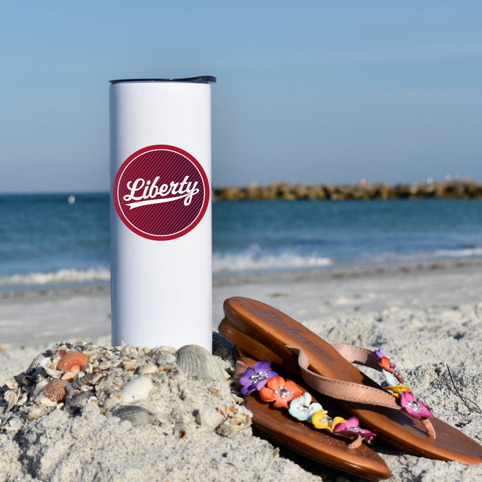 Liberty University Stainless Steel Skinny Tumbler 20 OZ