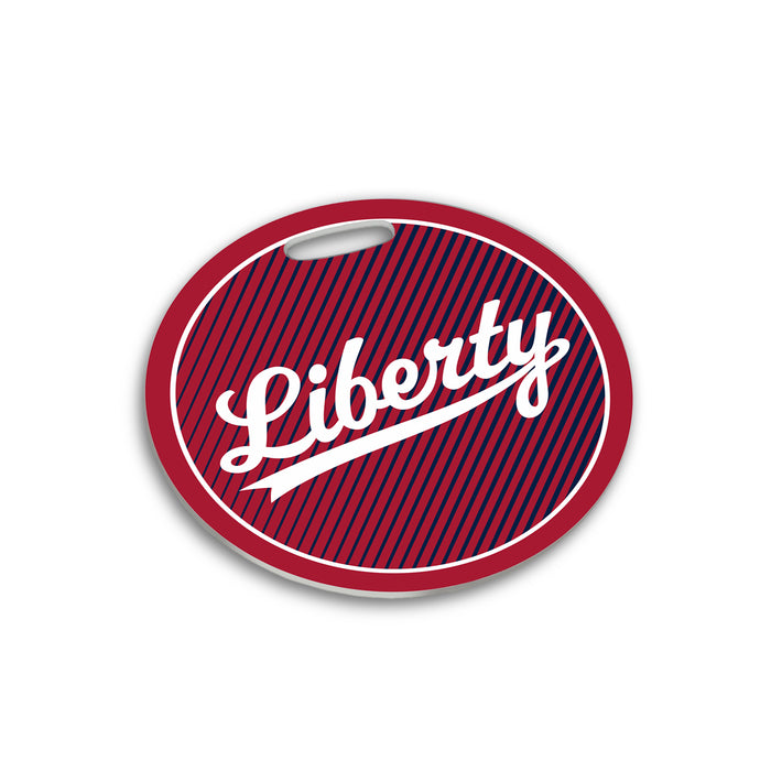 Liberty University Luggage Bag Tag (round)