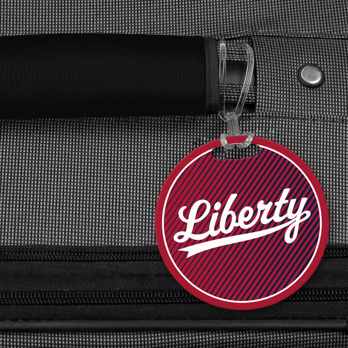 Liberty University Luggage Bag Tag (round)
